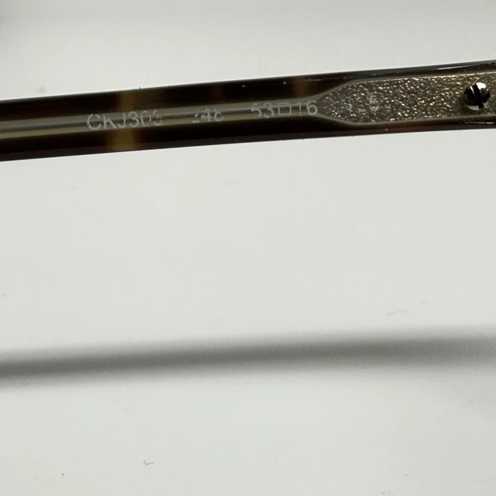 Calvin Klein Jeans CKJ363‎ 248 Brown Tortoise Eyeglasses Frames 53-16-140 22428